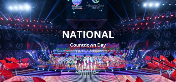 National Countdown Day [राष्ट्रीय उलटी गिनती दिवस]